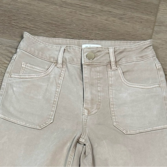 Maurices Denim - M Jeans by Maurices Pink High Rise Slim Straight Ankle Jeans Size 2 Short